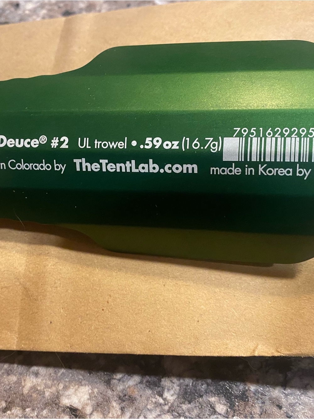 Green Deuce #2 UL Trowel